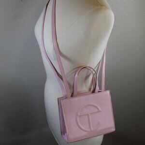 Shopping purse Bubblegum pink  Medium Crossbody Shoulder Bag adjustable straps
